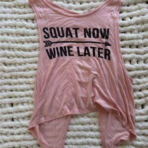 Pink Graphic Women's Tank Top